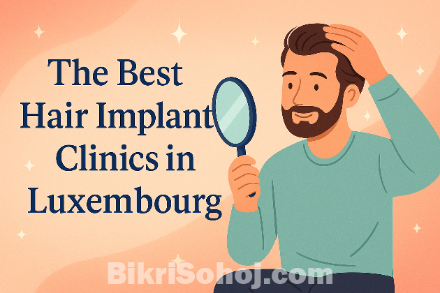 Déi bescht Hoerimplantat-Kliniken zu Lëtzebuerg bikrisohoj